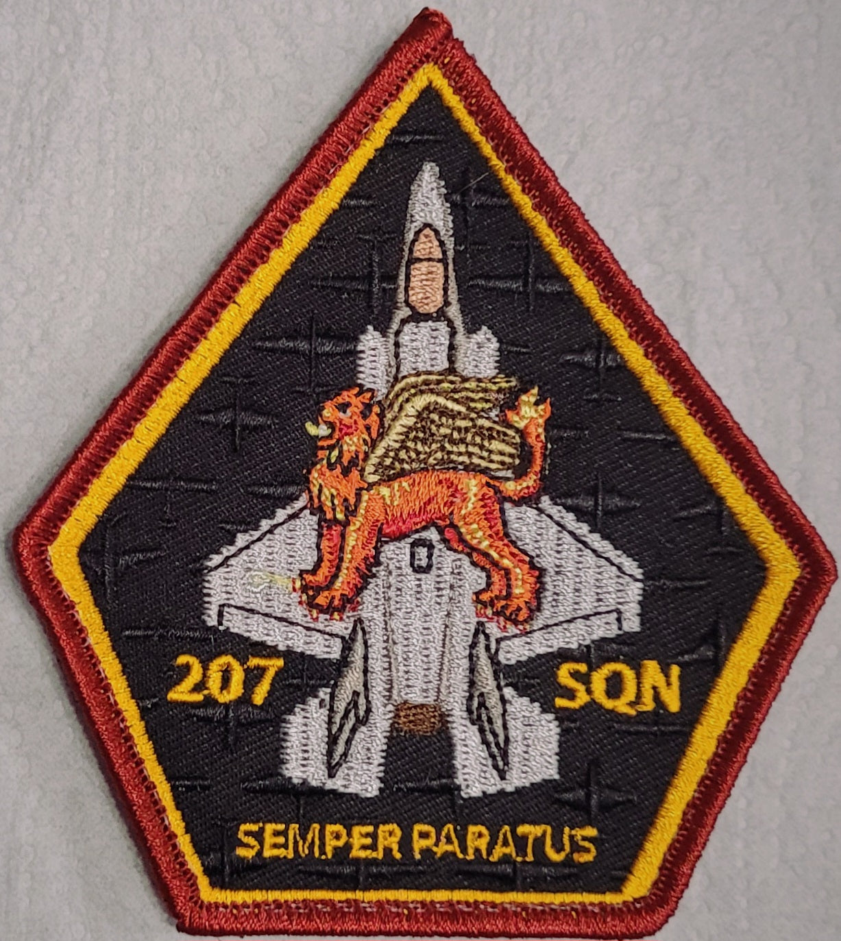 207 Squadron Heritage Spearhead Patch