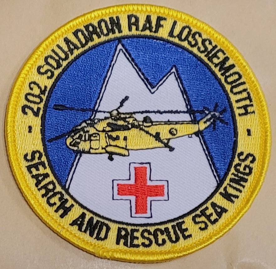 202 Squadron SAR RAF Lossiemouth Patch