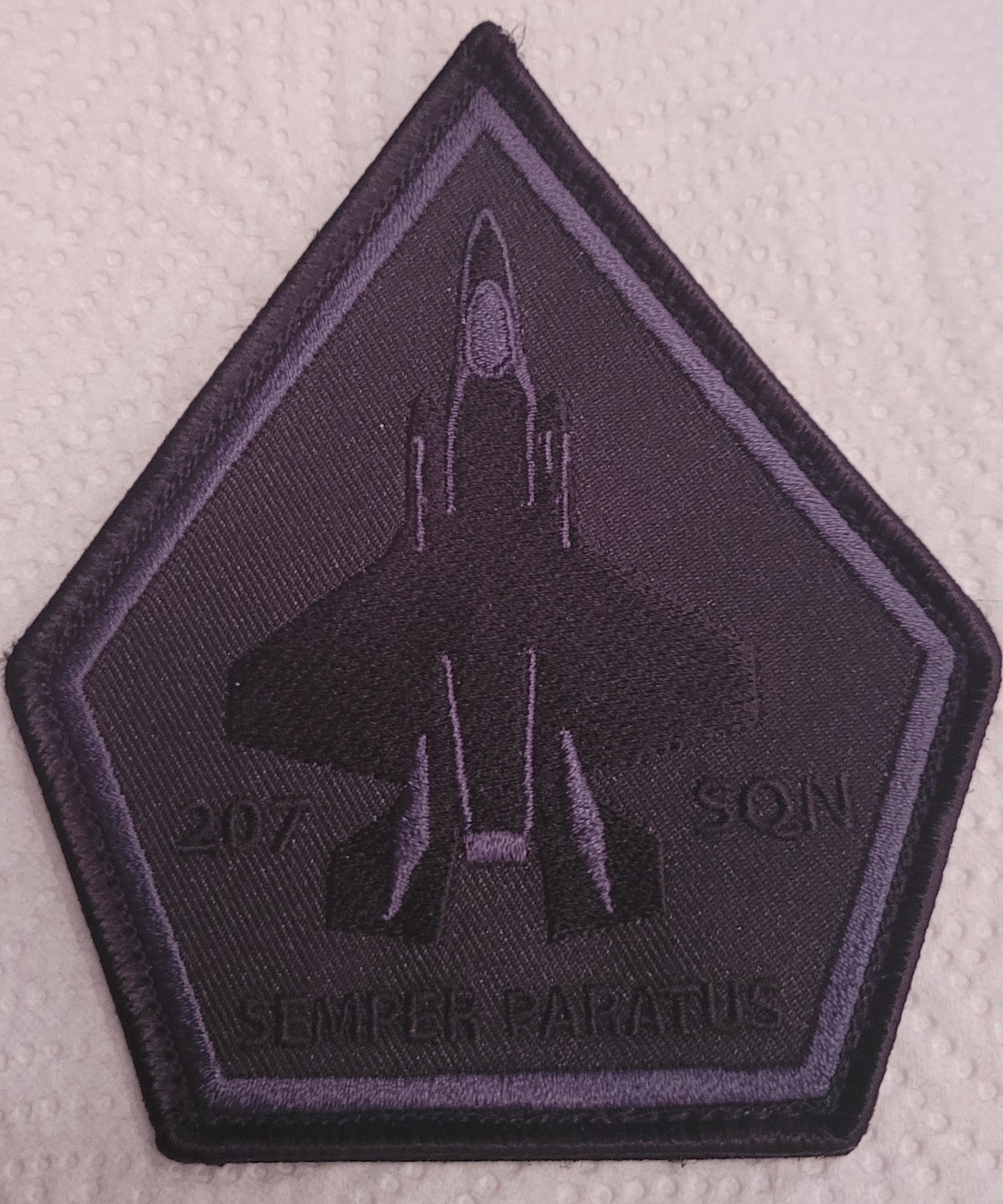 207 Squadron Blackout Spearhead Patch